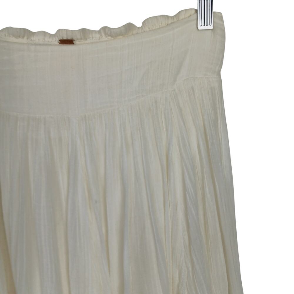 FREE PEOPLE "Take Me Away" Maxi Skirt *RARE* White Yellow Orange - XS - Picture 6 of 9